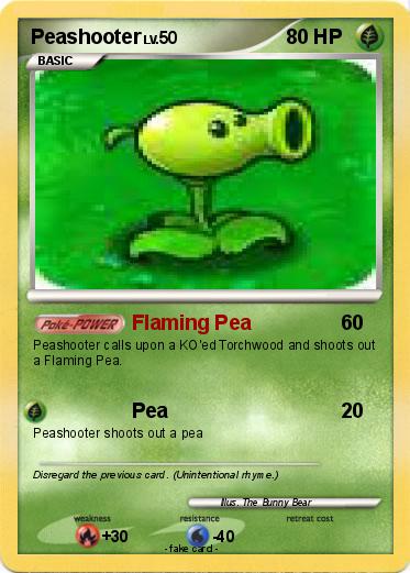 Pokemon Peashooter