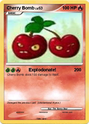 Pokemon Cherry Bomb