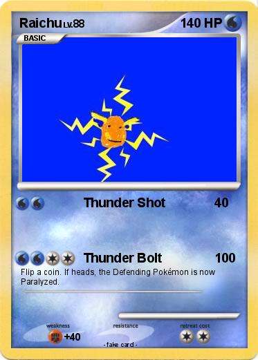 Pokemon Raichu