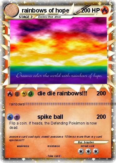 Pokemon rainbows of hope