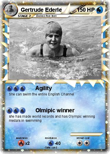 Pokemon Gertrude Ederle