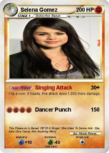 Pokemon Selena Gomez