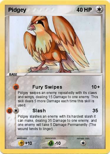 Pokemon Pidgey