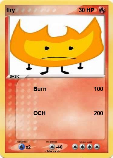 Pokemon firy
