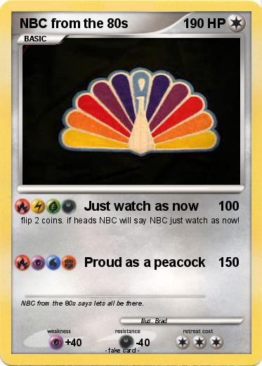 Pokemon NBC from the 80s