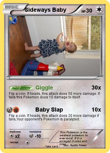 Pokemon Sideways Baby