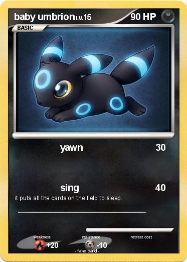 Pokemon baby umbrion