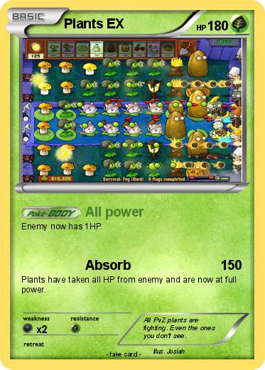 Pokemon Plants EX
