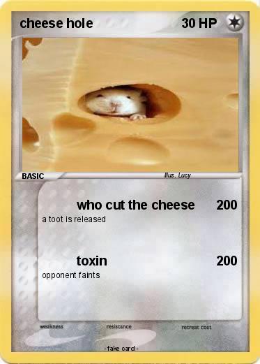 Pokemon cheese hole
