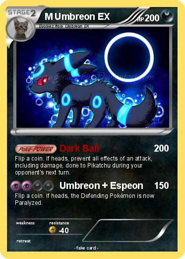 Pokemon M Umbreon EX