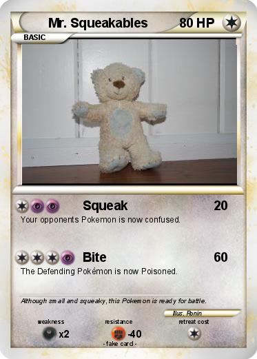 Pokemon Mr. Squeakables