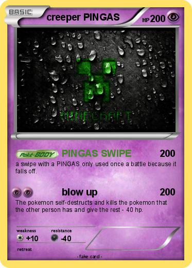 Pokemon creeper PINGAS
