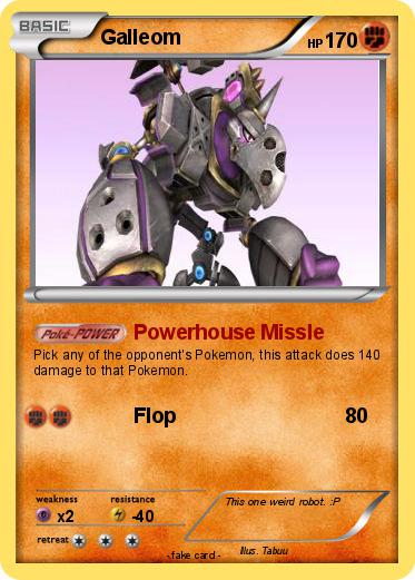 Pokemon Galleom
