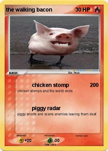 Pokemon the walking bacon
