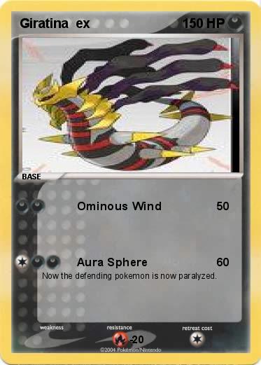 Pokemon Giratina  ex