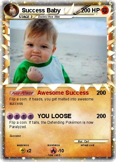Pokemon Success Baby