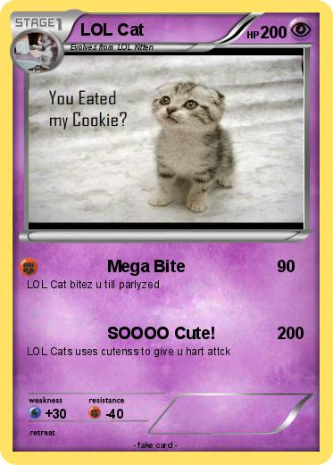 Pokemon LOL Cat