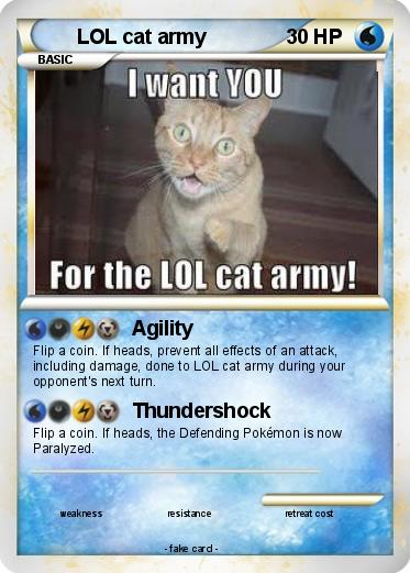 Pokemon LOL cat army