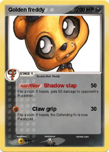 Pokemon Golden freddy