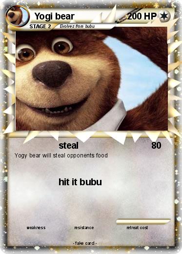 Pokemon Yogi bear