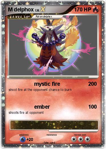 Pokemon M delphox
