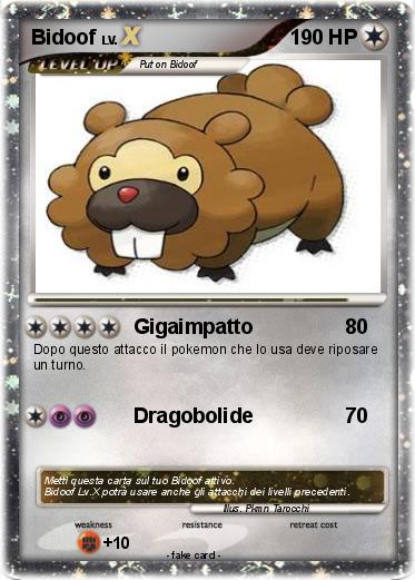 Pokemon Bidoof