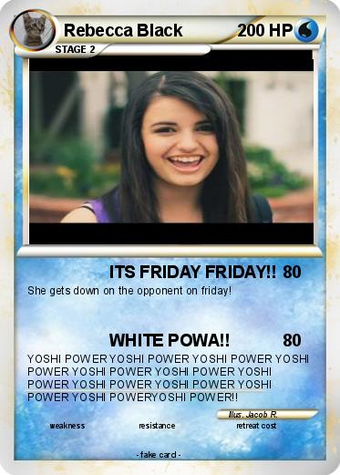 Pokemon Rebecca Black