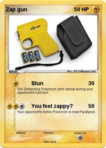 Pokemon Zap gun