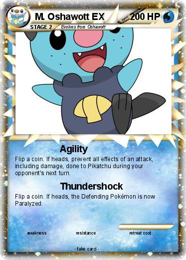 Pokemon M. Oshawott EX