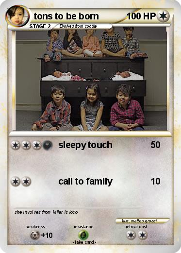 Pokemon tons to be born