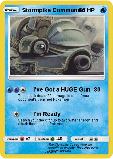 Pokemon Stormpike Commando
