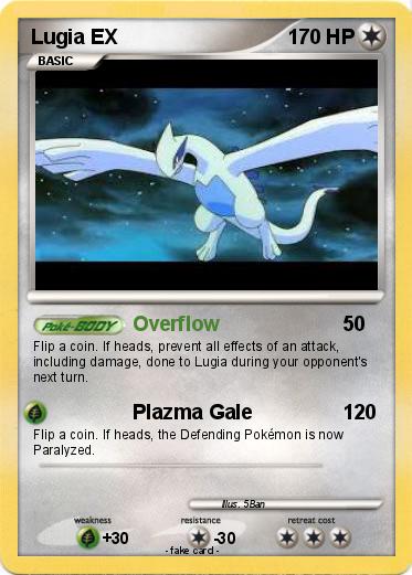 Pokemon Lugia EX