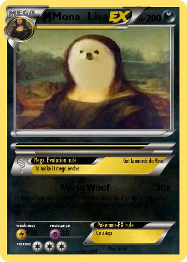 Pokemon Mona  Lisa
