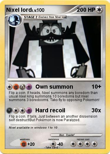 Pokemon Nixel lord