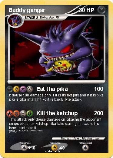 Pokemon Baddy gengar