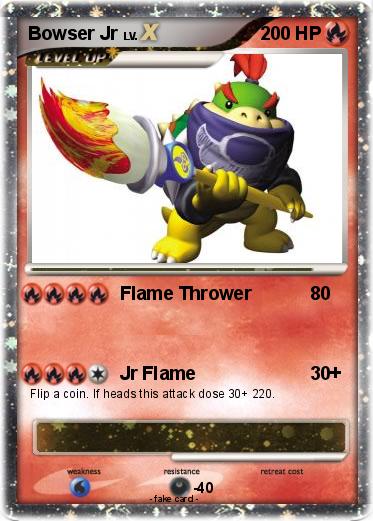 Pokemon Bowser Jr