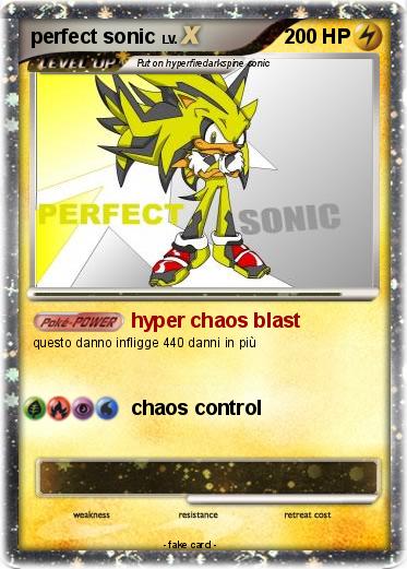 Pokemon perfect sonic