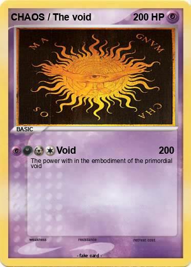 Pokemon CHAOS / The void