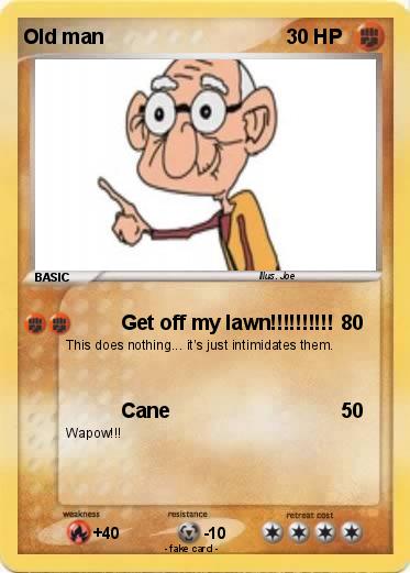 Pokemon Old man