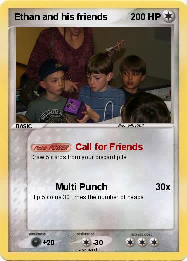 Pokemon Ethan and his friends
