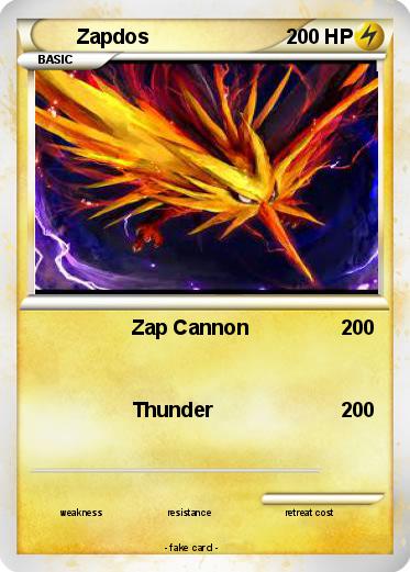 Pokemon Zapdos