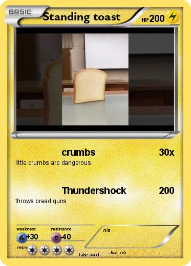 Pokemon Standing toast