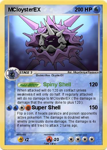 Pokemon MCloysterEX