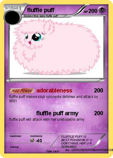 Pokemon fluffle puff
