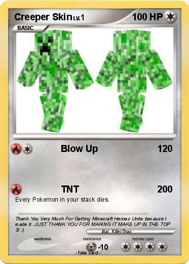 Pokemon Creeper Skin