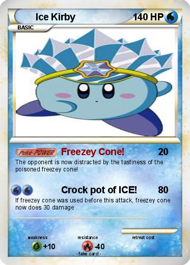 Pokemon Ice Kirby