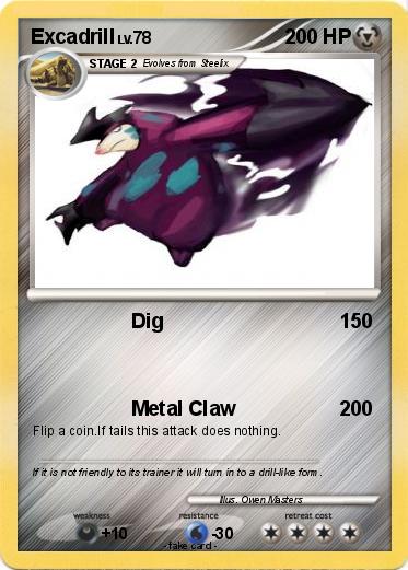 Pokemon Excadrill
