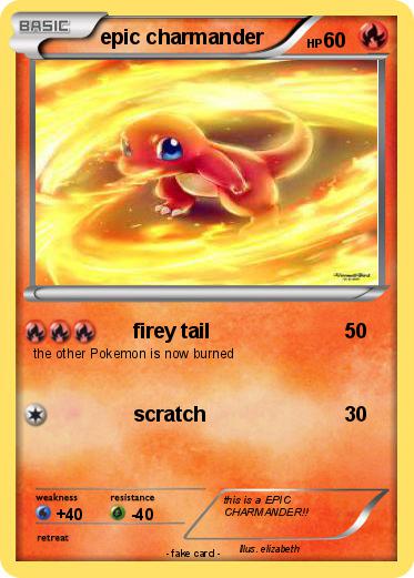 Pokemon epic charmander