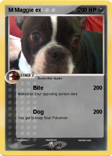 Pokemon M Maggie ex