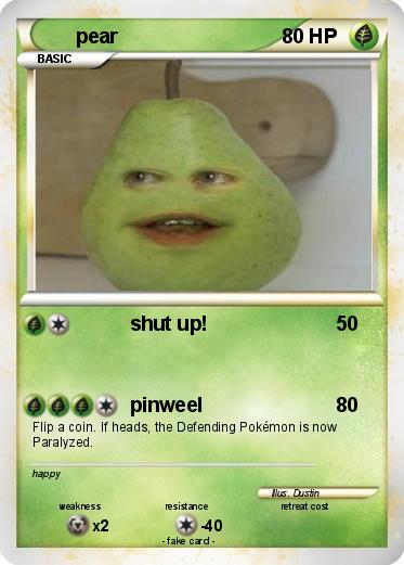 Pokemon pear